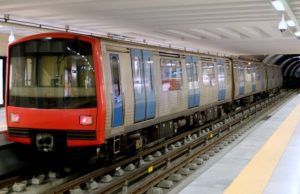 The Complete Guide to Rome Metro: Map, Tickets, Lines & Tips Rome metro train arriving at an underground platform