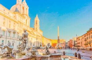 Rome Metro Map 2025: Download PDF, Lines & Offline Guide Piazza Navona in Rome with historic fountains and landmarks near metro connections.