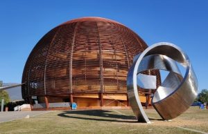 Visiting CERN from Geneva: Tram 18, Guided Tours & Science Gateway (2026) The CERN Science Gateway building near Geneva, a key stop for visitors arriving by Tram 18 for guided tours and science exhibits.