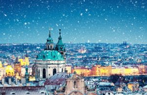 Prague in Winter Diaries: Wooden Huts, Snow, and Roasting Hams (2026)