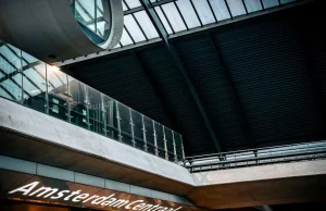Amsterdam Airport to City Center by Train Bus Taxi and Rideshare